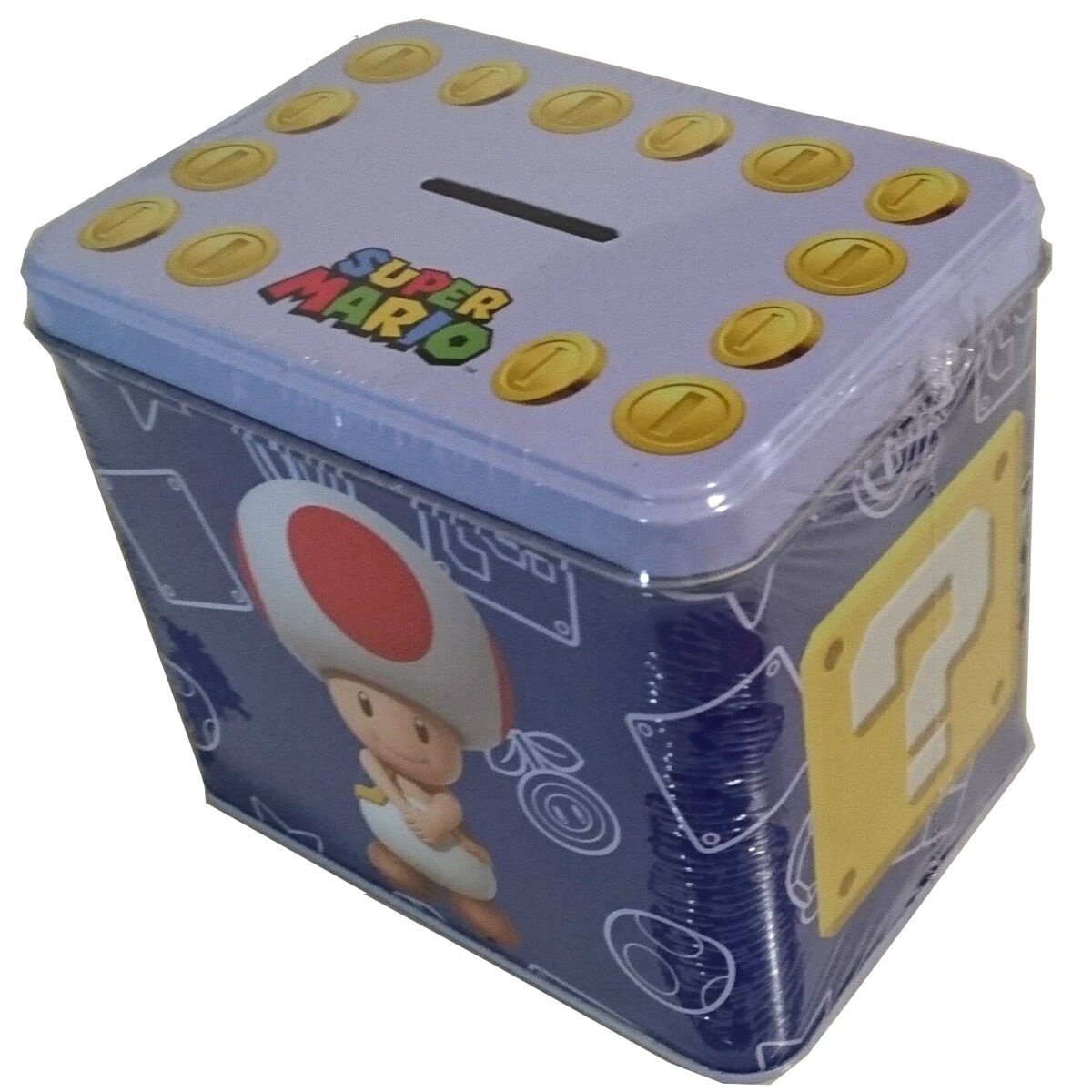 Nintendo Super Mario Bros Toad krus + pengekasse