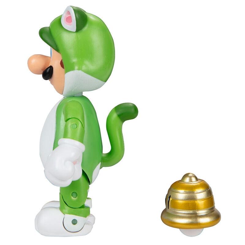 Nintendo Super Mario Cat Luigi figur 10 cm