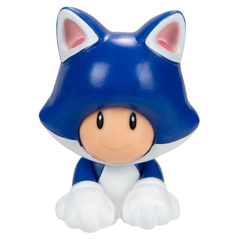 Nintendo Super Mario Cat Toad figur 6,5 cm