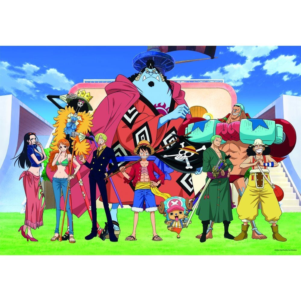 One Piece 1500-bitars pussel för vuxna och barn