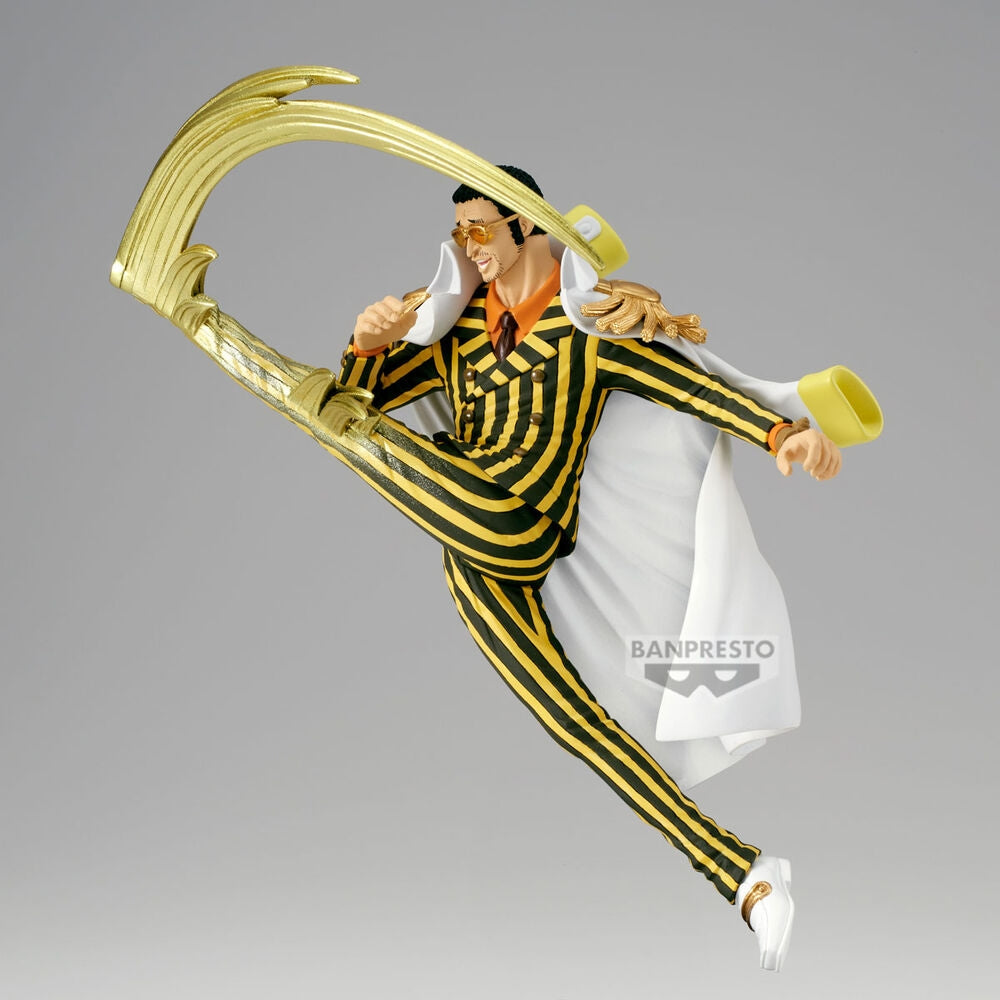 One Piece Borsalino Battle Record Figur, 19 cm samlarobjekt