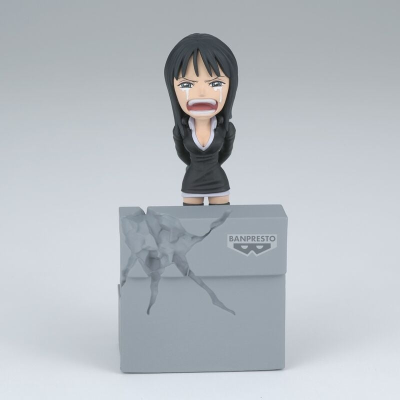 One Piece Collectible Figures Set - Luffy & Nico Robin, 10 cm