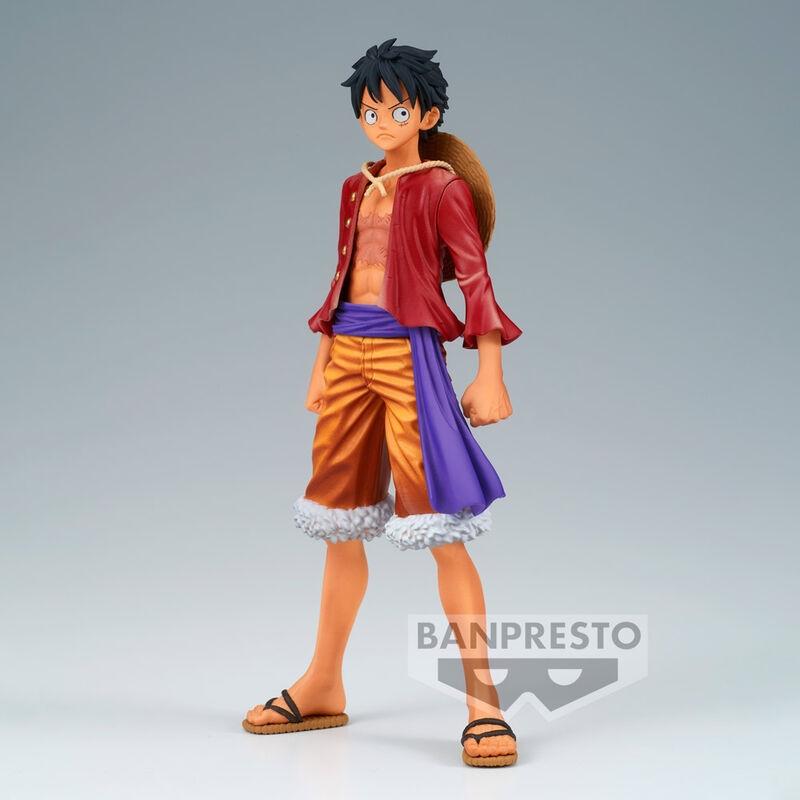 One Piece DXF The Grandline Series Monkey D Luffy Wanokuni figur 16 cm