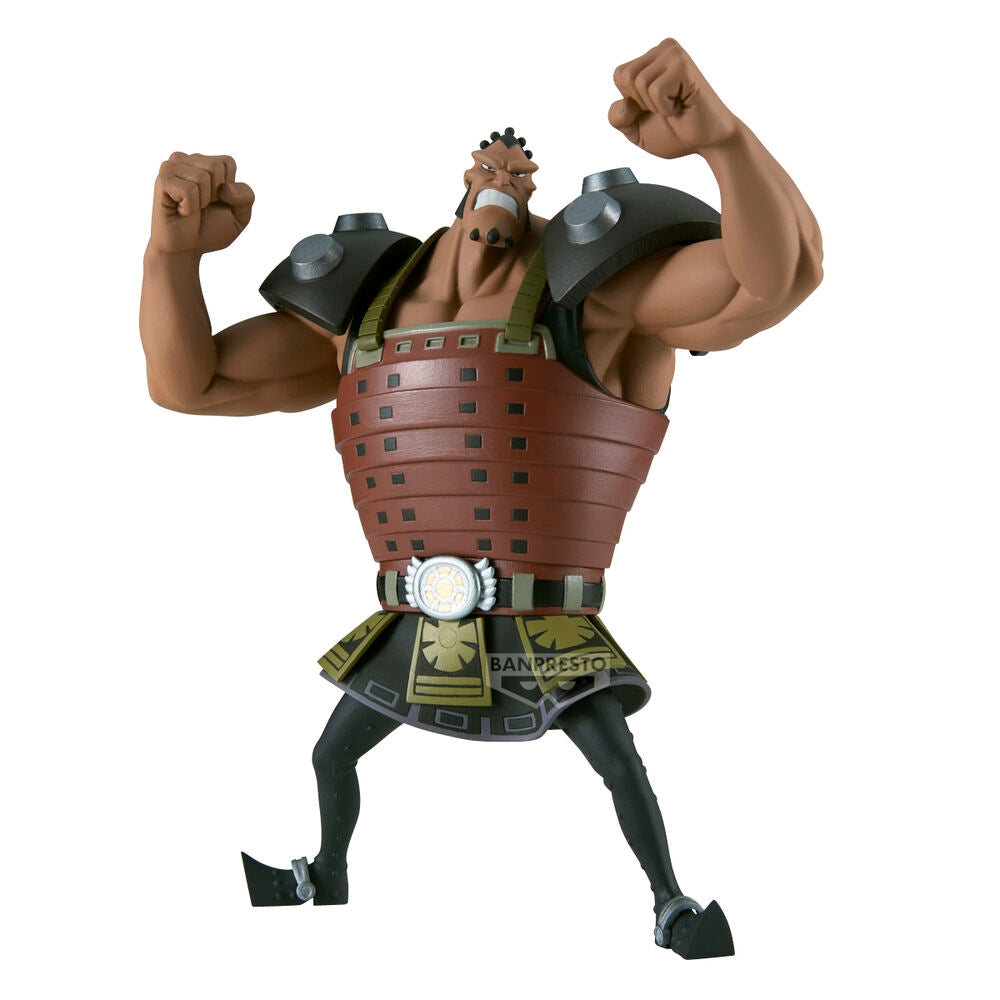 One Piece Jozu Battle Record Figur, 14 cm samlarobjekt