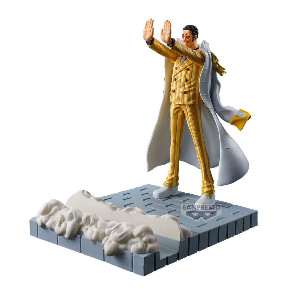 One Piece Kizaru Borsalino figur, 12 cm samlarleksak