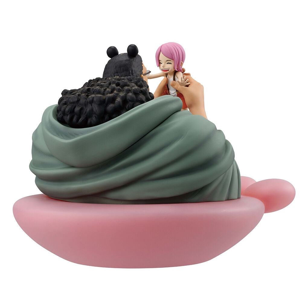 One Piece Kuma & Bonney-figur, 13 cm samlarleksak