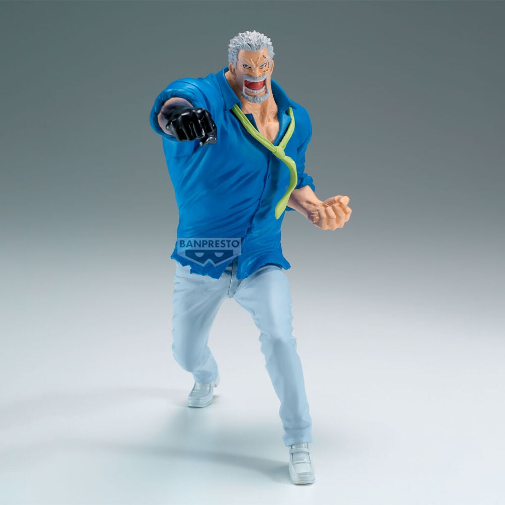 One Piece Monkey D. Garp figur, 15 cm samlarleksak