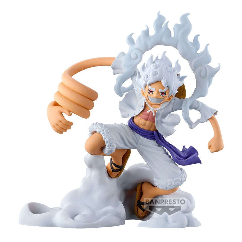 One Piece Monkey D. Luffy Gear 5 figur, 10 cm samlarobjekt