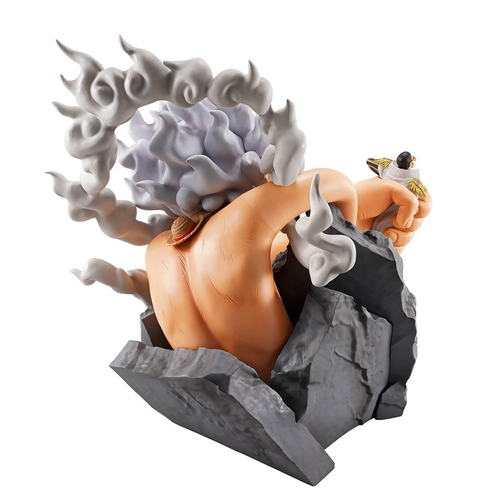One Piece Monkey D. Luffy Gear 5 figur, 22 cm Ichibansho