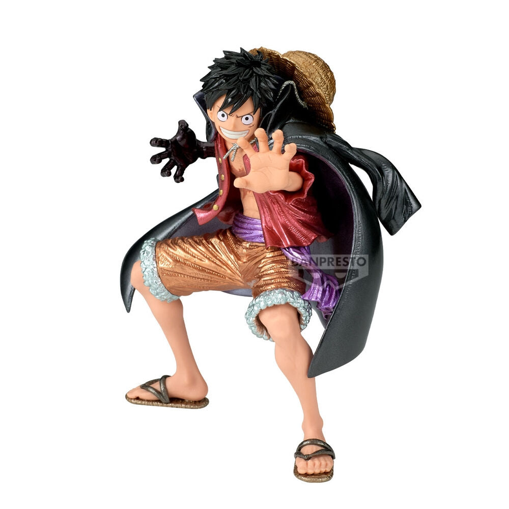 One Piece Monkey D. Luffy figur, 19 cm samlarleksak