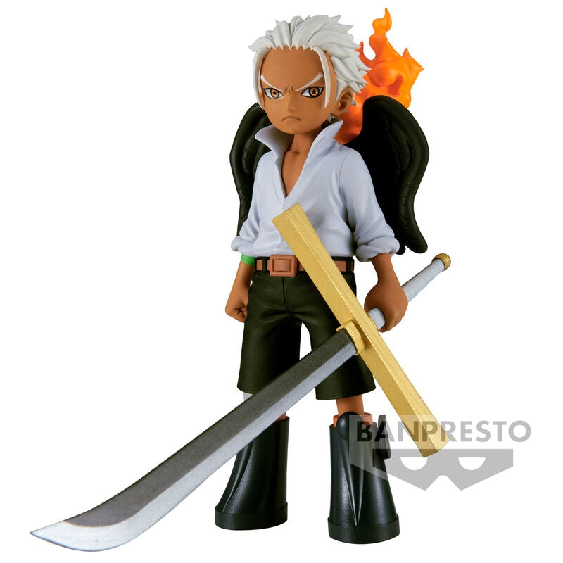 One Piece S-Hawk-figur, 12 cm samlarleksak