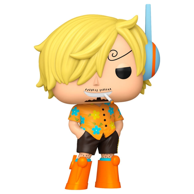 One Piece Sanji-figur - Samlarleksak, 6 tum hög