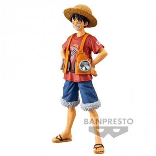 One Piece The Grandile Men vol.1 Luffy figur 16cm