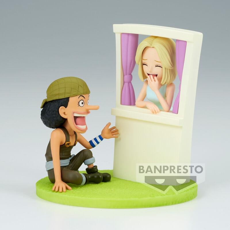 One Piece Usopp &amp; Kaya Log Stories figur 7 cm