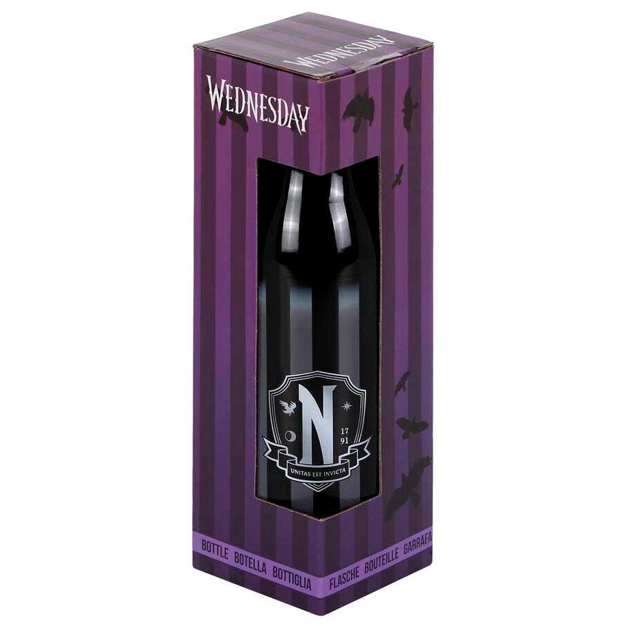 Onsdag Original glasvattenflaska, 500 ml kapacitet