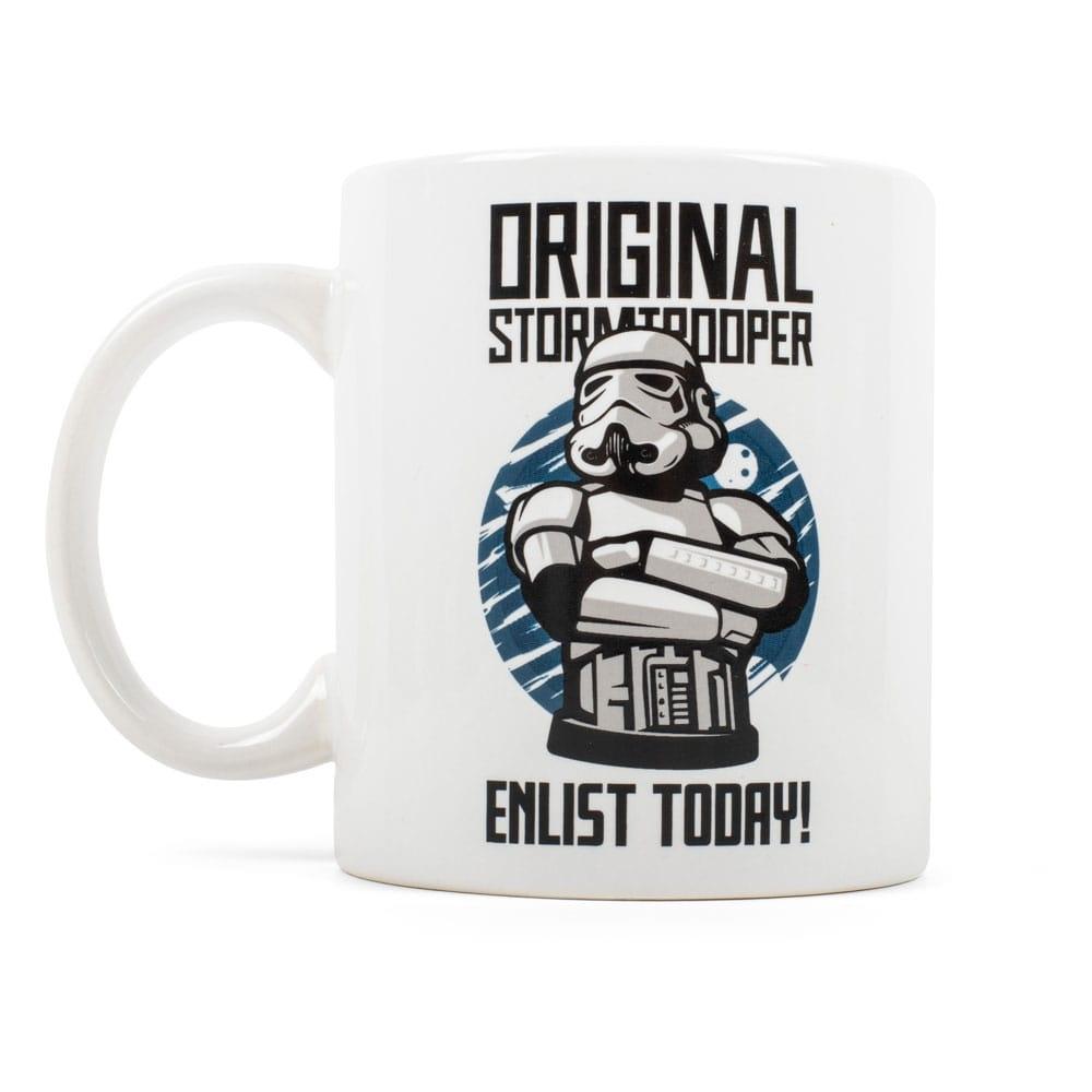 Originalt Stormtrooper-krus Enlist Today White