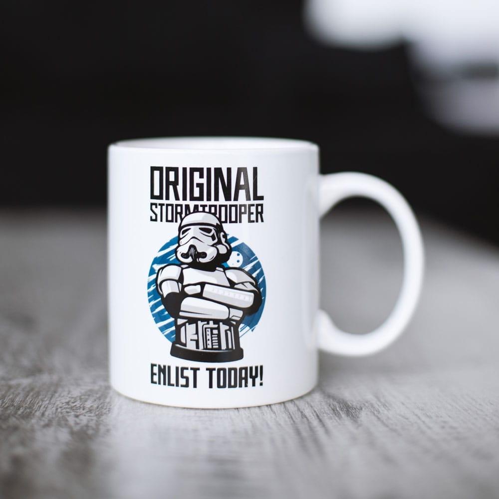 Originalt Stormtrooper-krus Enlist Today White