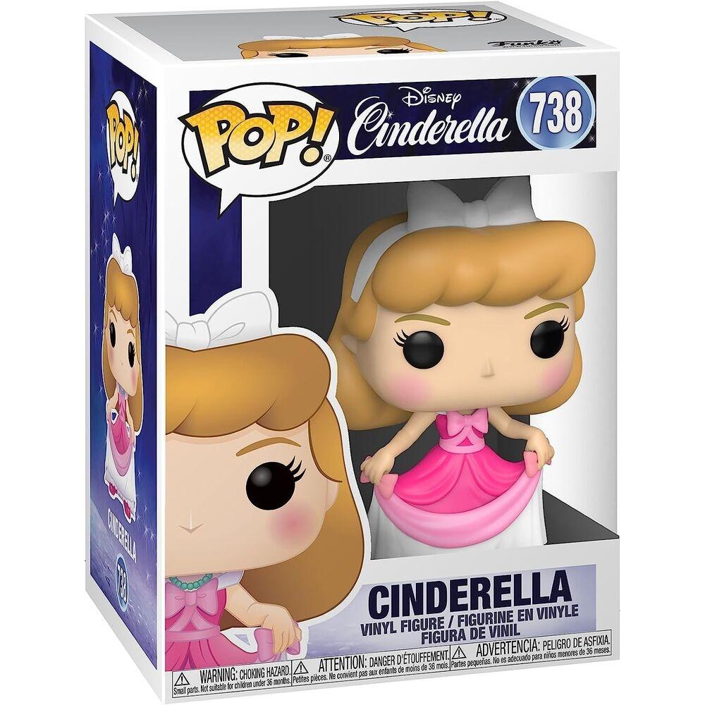 POP Disney figur Askepot i pink kjole