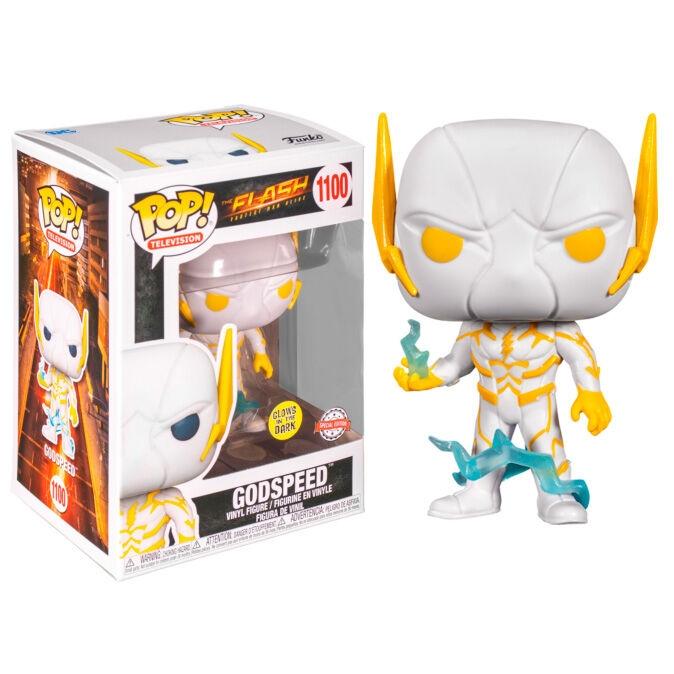 POP-figur DC Comics Flash Godspeed Glow in the Dark Eksklusiv