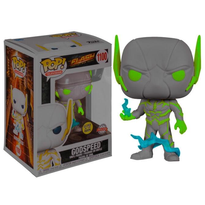 POP-figur DC Comics Flash Godspeed Glow in the Dark Exklusiv