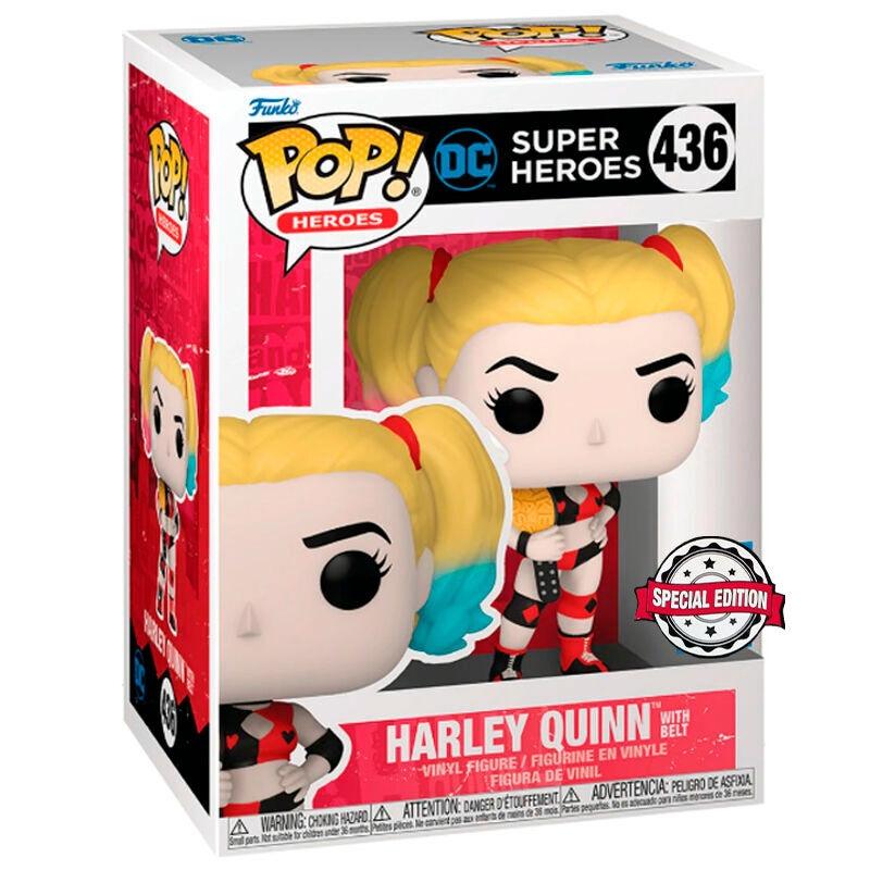 POP figur DC Comics Super Heroes Harley Quinn Eksklusiv