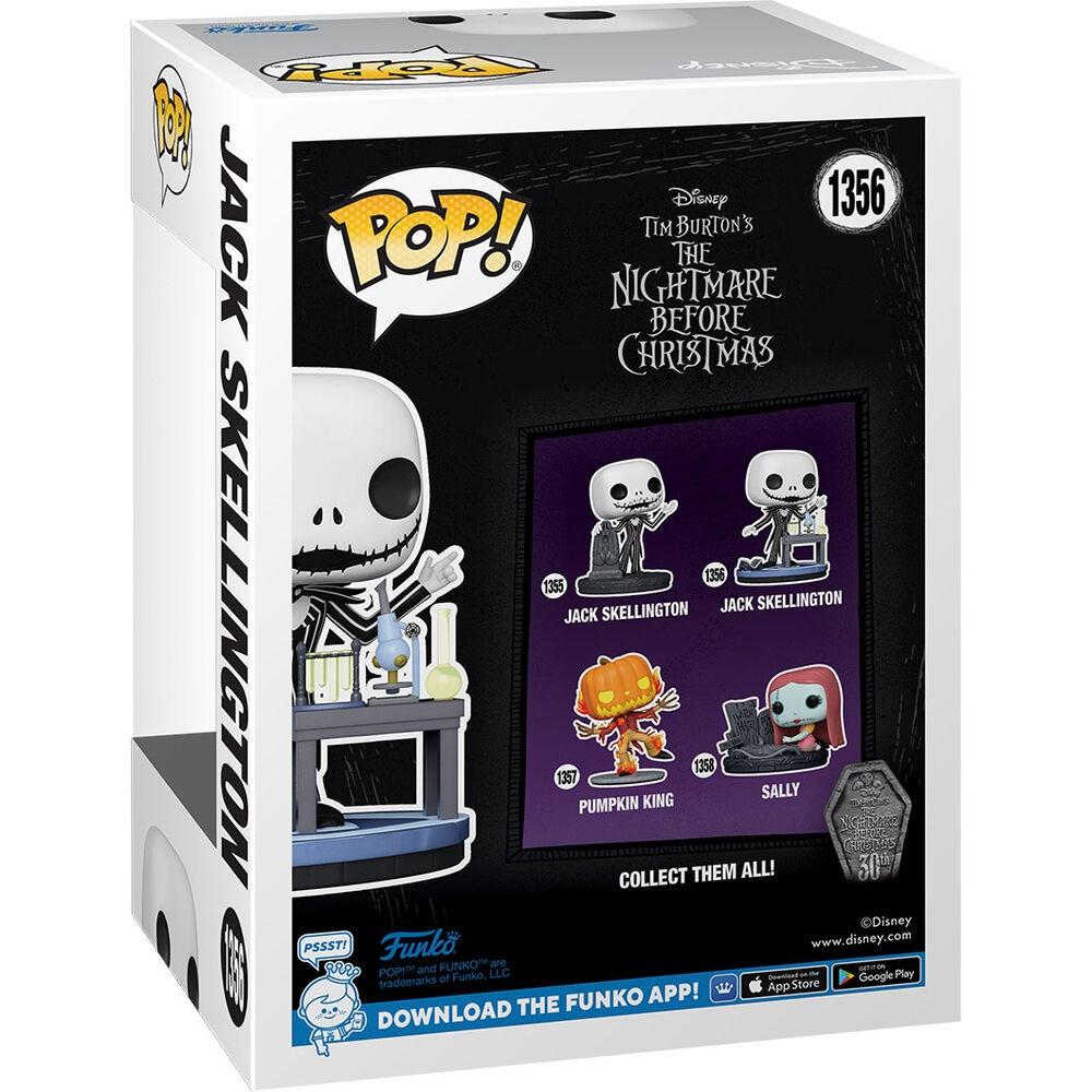 POP-figur Disney Mardröm före jul 30-årsjubileum Jack Skellington