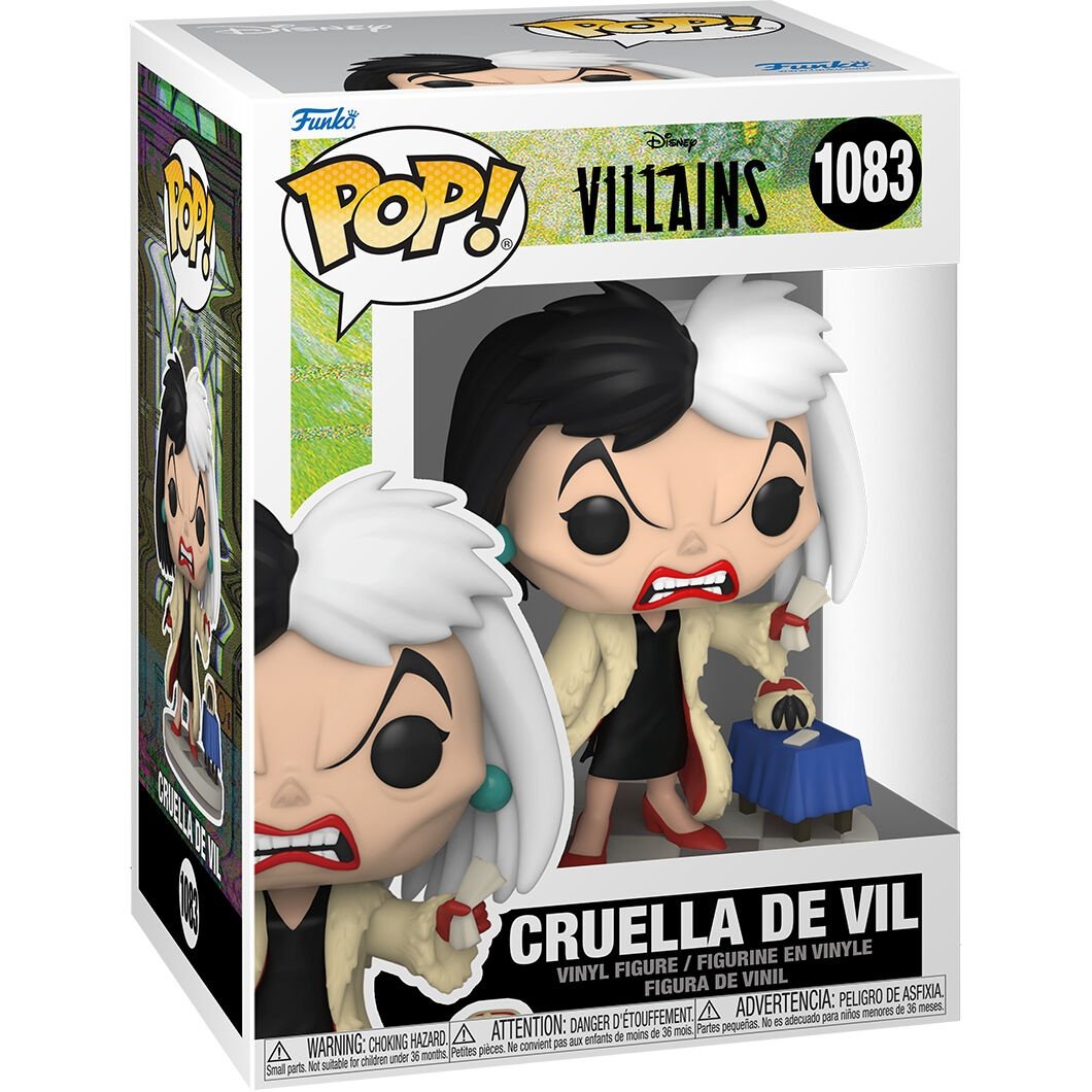 POP-figur Disney-skurke Cruella de Vil