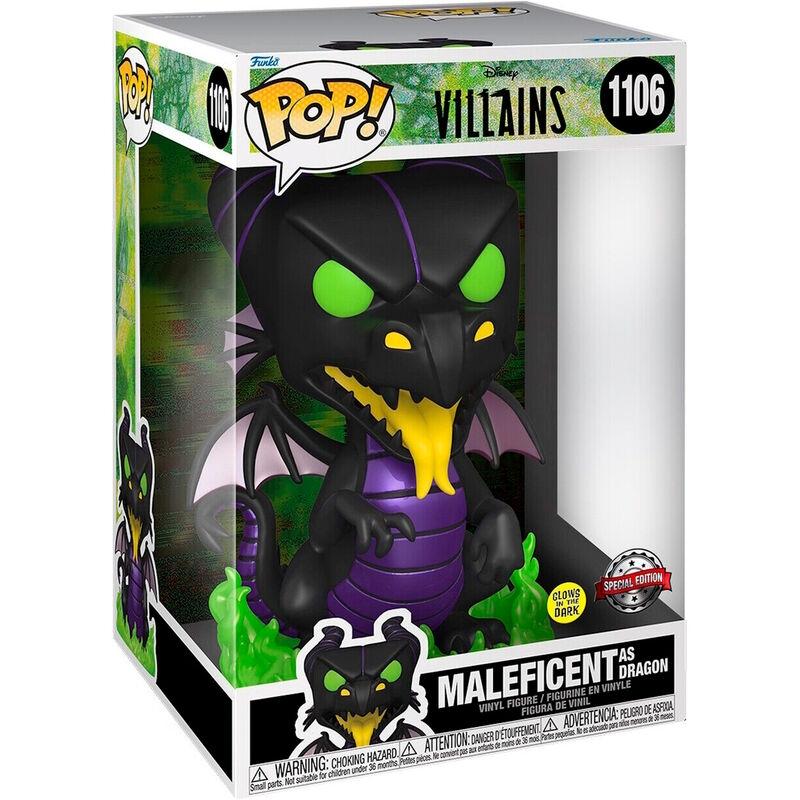 POP figur Disney Villains Maleficent som drage Eksklusiv 25cm