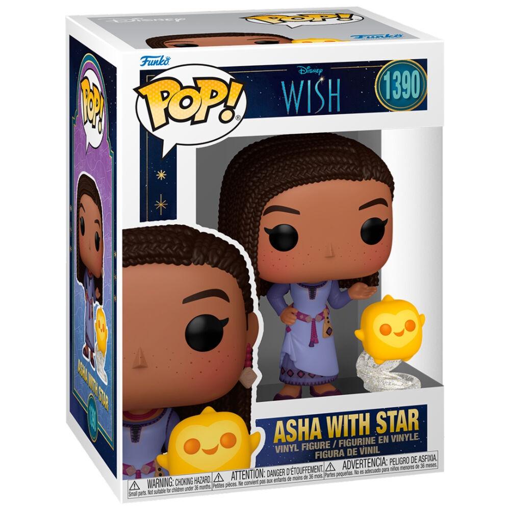 POP-figur Disney Wish Asha med stjärna