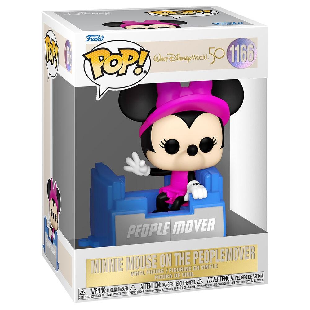 POP-figur Disney World 50-årsjubileum Minnie People Mover