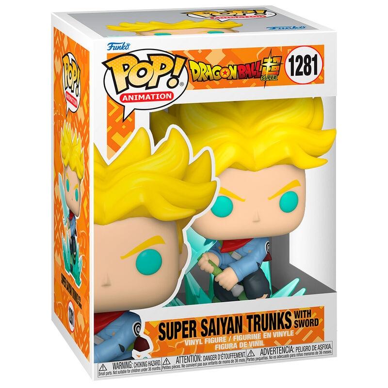 POP-figur Dragon Ball Super Super Saiyan Trunks med svärd