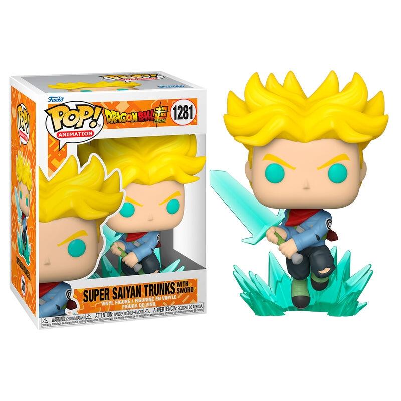 POP figur Dragon Ball Super Super Saiyan Trunks med sværd