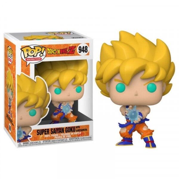 POP-figur Dragon Ball Z Super Saiyan Goku med Kamehameha Wave