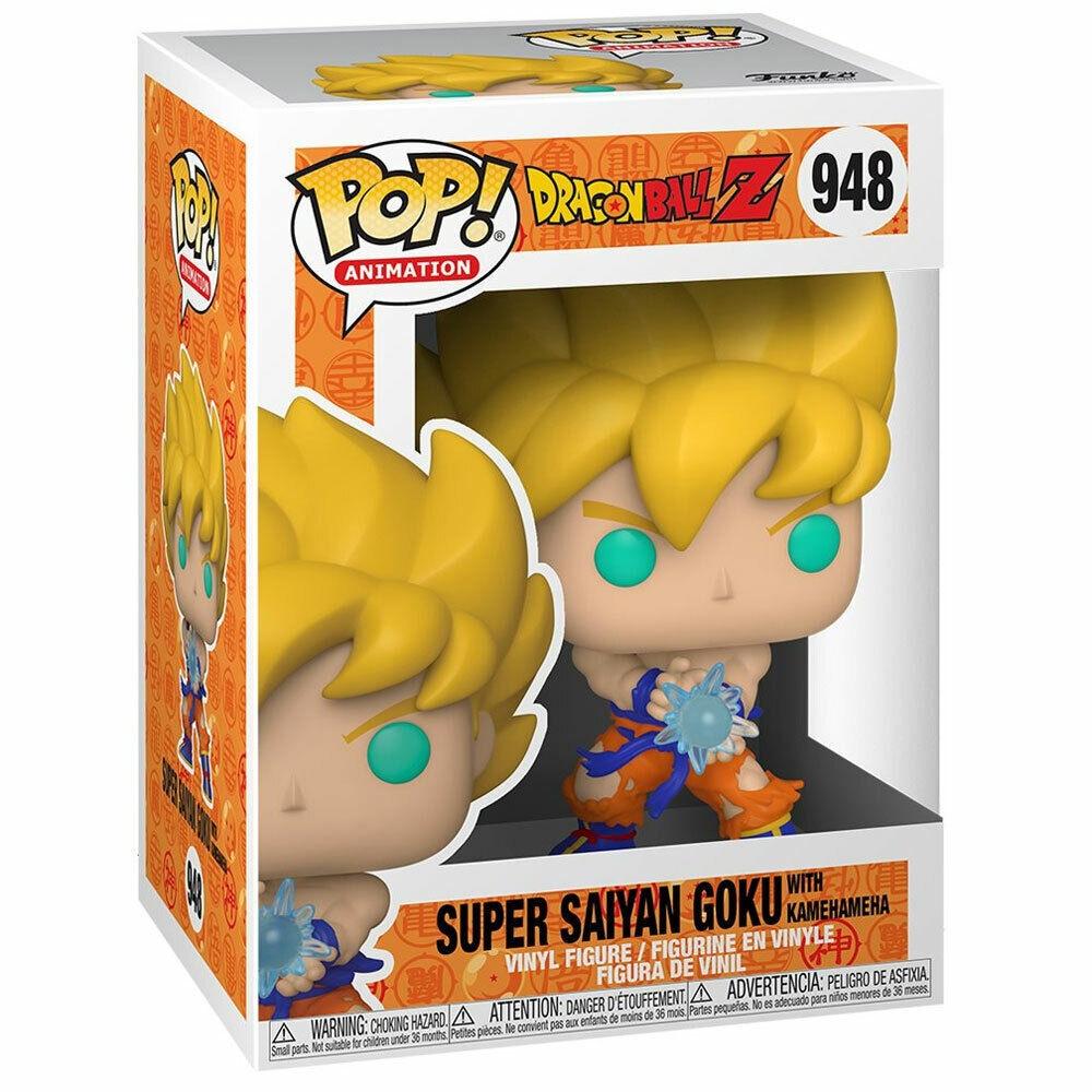 POP figur Dragon Ball Z Super Saiyan Goku med Kamehameha Wave