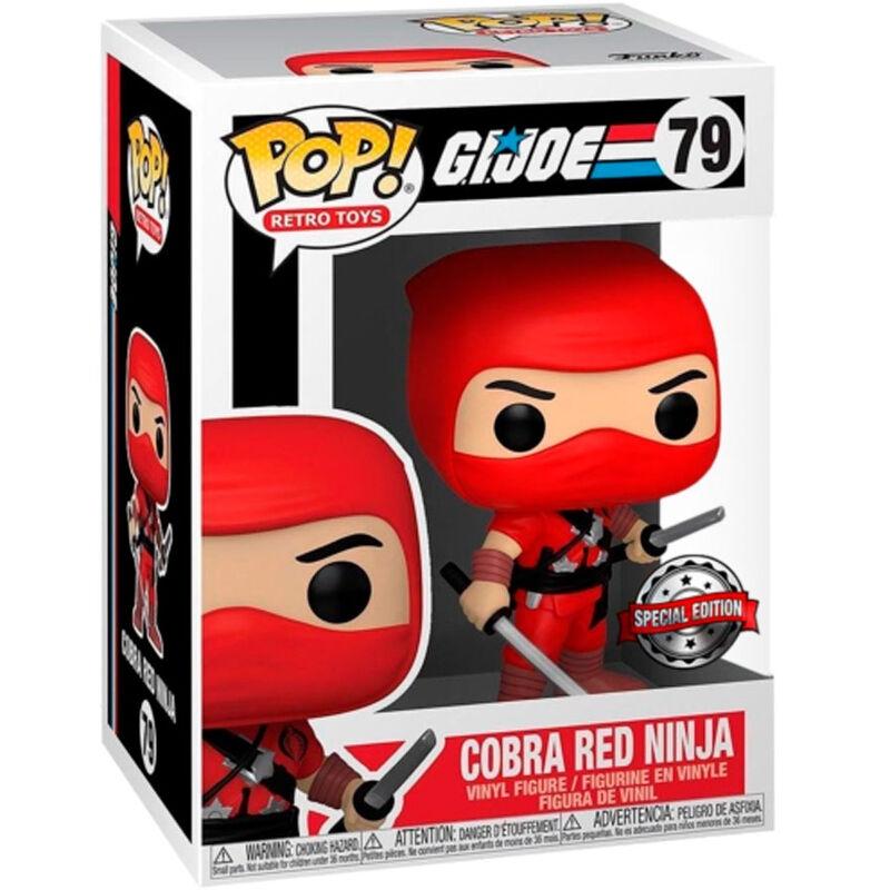 POP-figur G.I. Joe Cobra Red Ninja Exklusiv