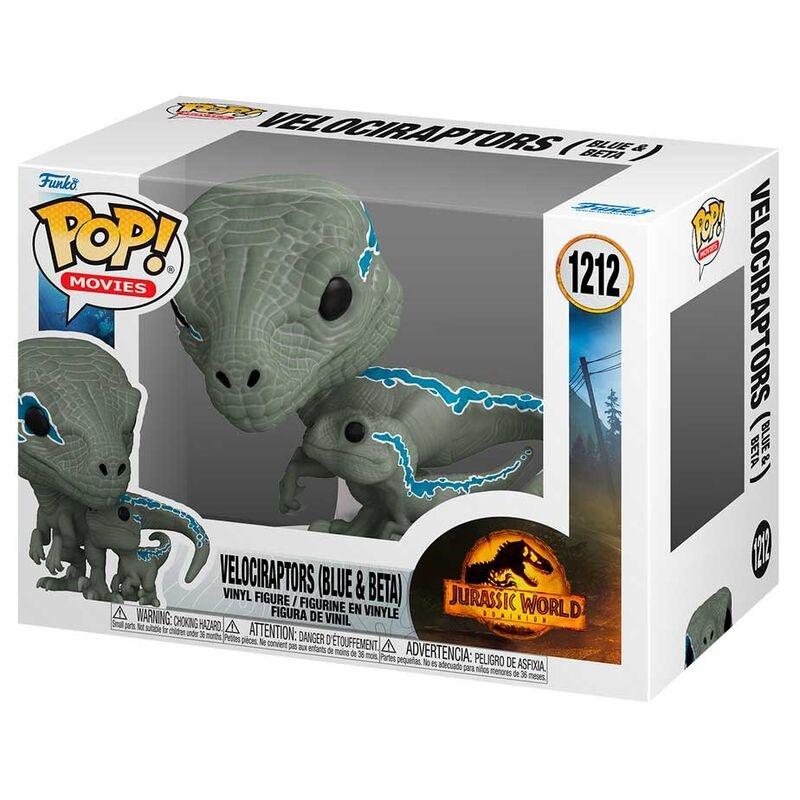 POP-figur Jurassic World 3 Velociraptorer Blå & Beta