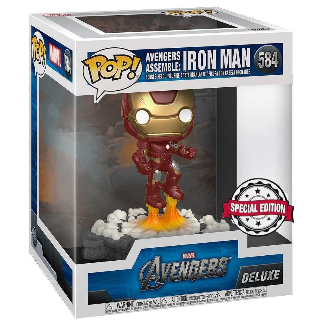 POP-figur Marvel Avengers Iron Man Assemble Exklusiv