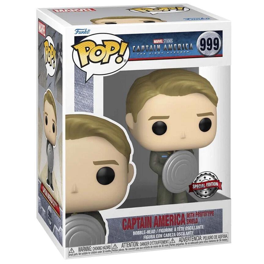 POP-figur Marvel Captain America - Eksklusiv Captain America