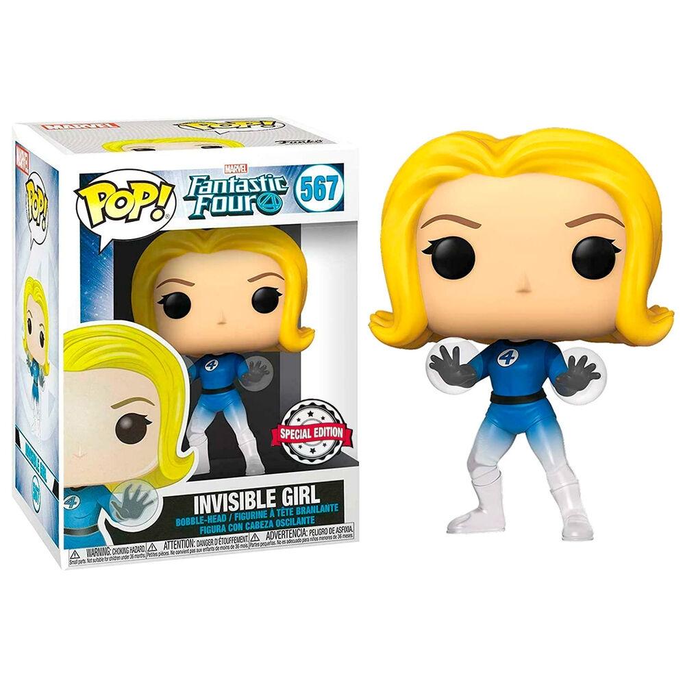 POP figur Marvel Fantastic Four Invisible Girl Eksklusiv