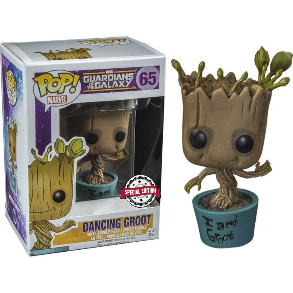 POP-figur Marvel Guardians of the Galaxy Dancing I Am Groot Exclusive