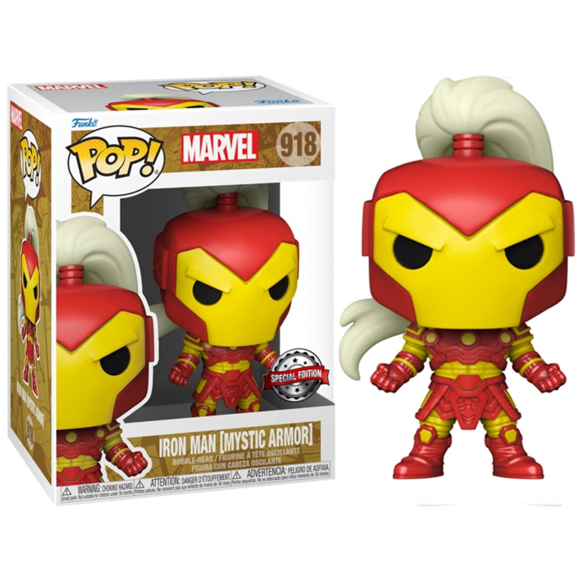 POP-figur Marvel Iron Man Mystic Armor Eksklusiv