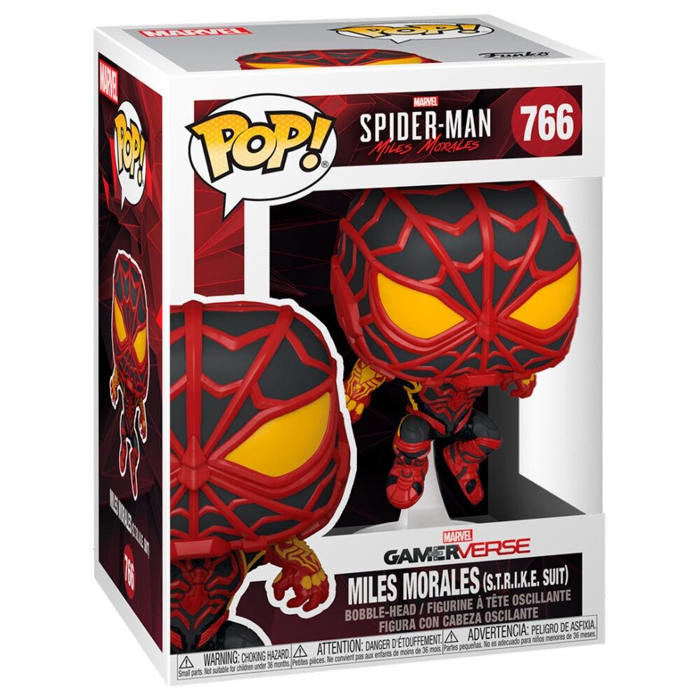 POP-figur Marvel Spider-Man Miles Morales STRIKE-kostume