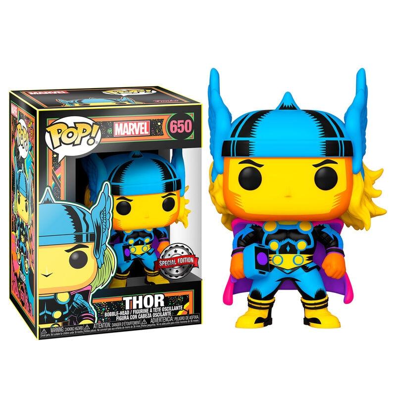 POP-figur Marvel Thor Black Light Exklusiv