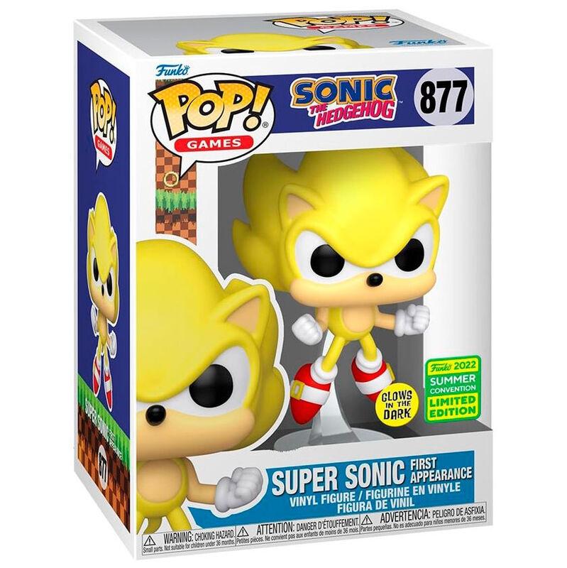 POP Figur Sonic The Hedgehog Super Sonic Eksklusiv