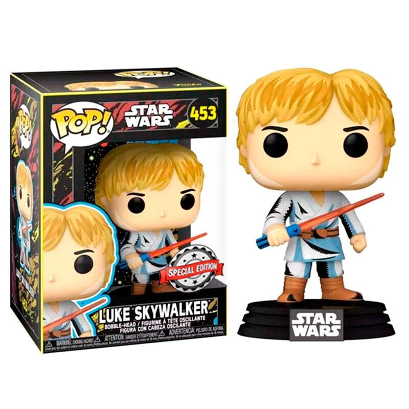 POP-figur Star Wars Retro Series Luke Skywalker Eksklusiv