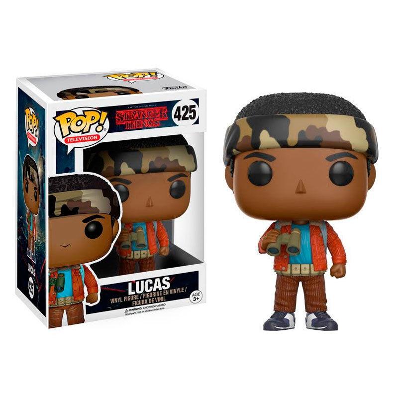 POP figur Stranger Things Lucas med kikkert