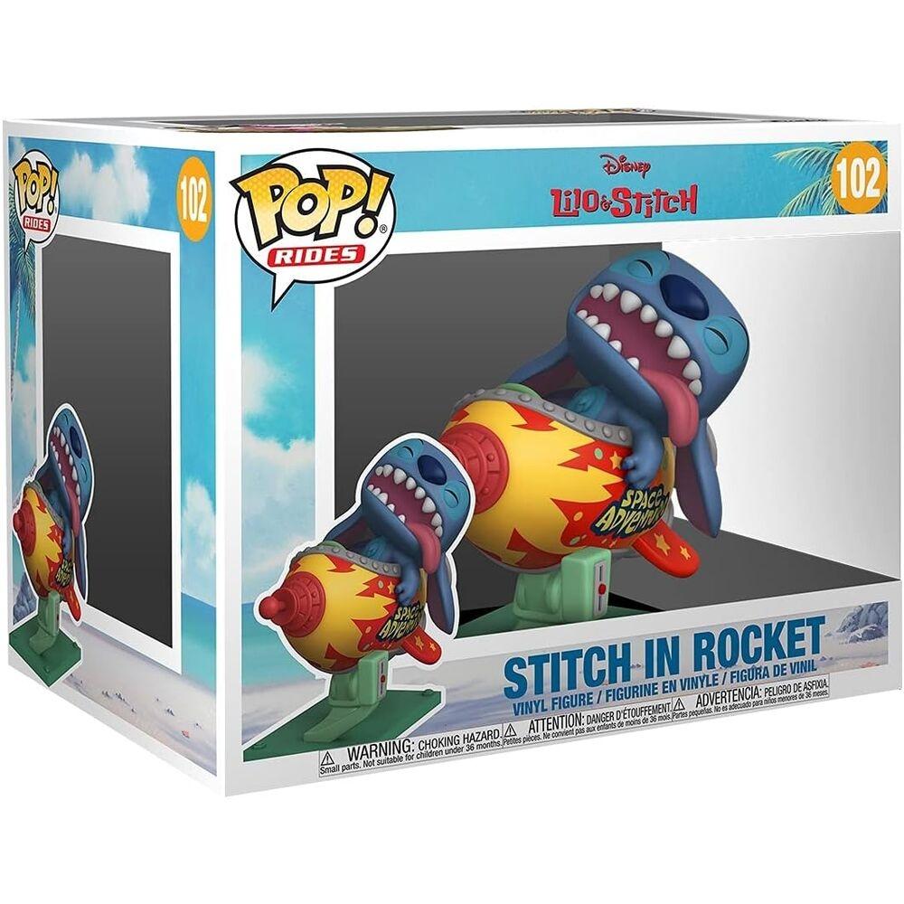 POP Figure Rides Super Deluxe Disney Lilo and Stitch - Stitch in the Rocket