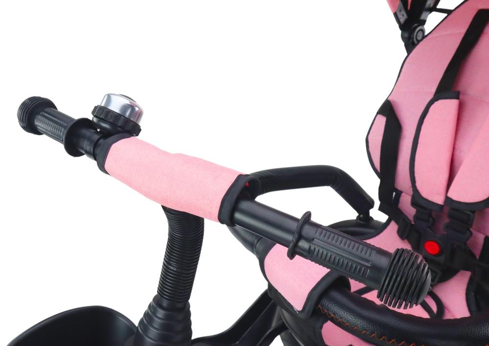 PRO550 Pink Trehjulet cykel: Multifunktionel, sikker og justerbar