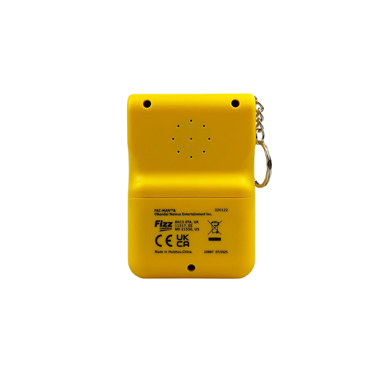 Pac-Man arkadnyckelring med autentiska ljud