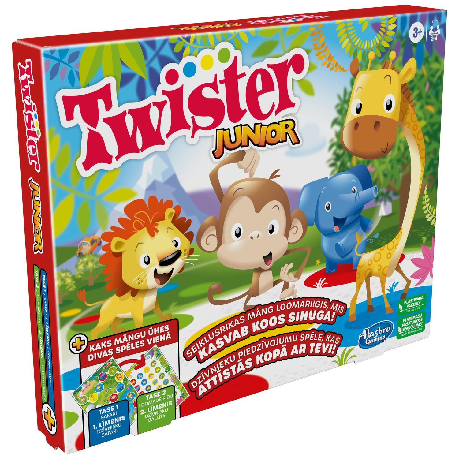 Party Game Twister Junior (på lettisk og estisk)